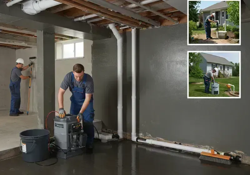 Basement Waterproofing and Flood Prevention process in Prairie County, AR